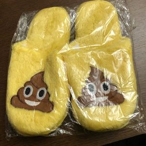 Poop Emoji Slippers